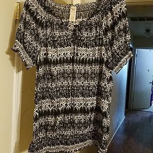 Peasant style top